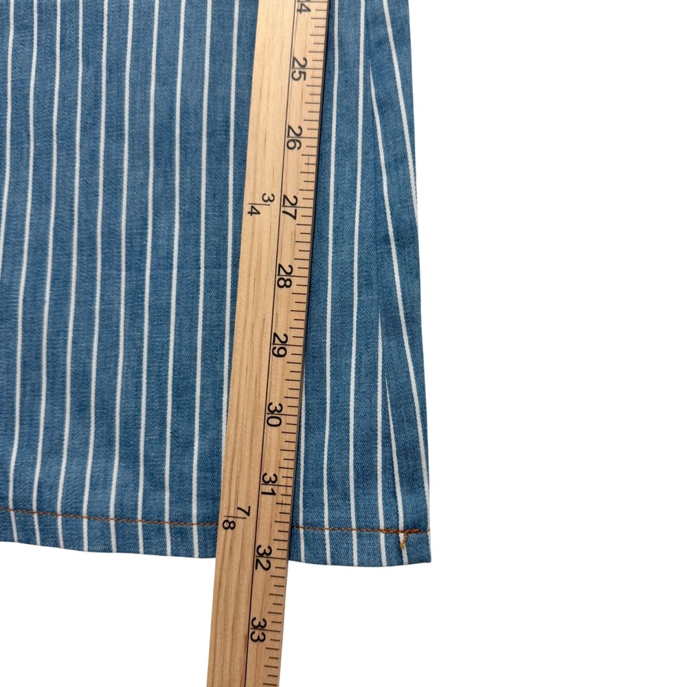 NWT Lightweight Wide Leg Sailor Pants Women's Small Coastal Preppy Nautical - Picture 5 of 10